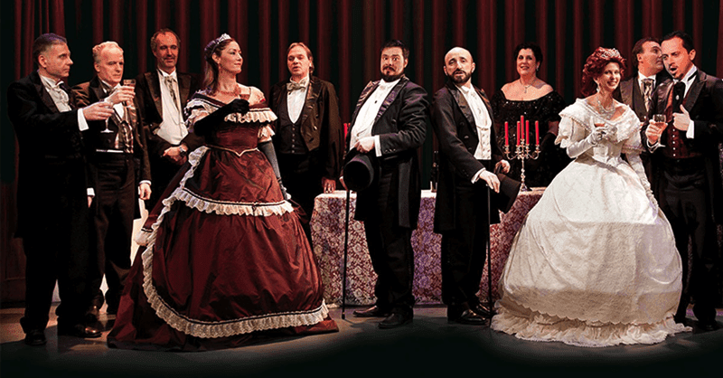 Romantic anniversary ideas? Going to the opera with your sweetheart!